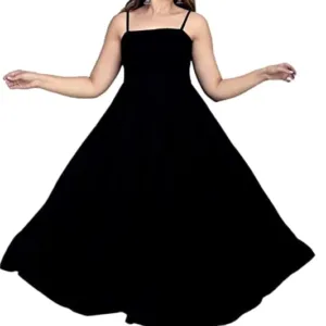 Beautiful Black Western Maxi