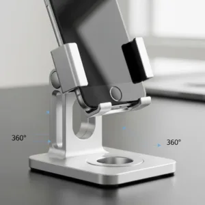 Metal Mobile Holder – 360°– 360° Rotating Metal Mobile Grip